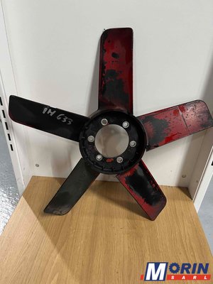 Pièces Agricole et Motoculture - Pièces Tracteur - PALES DE VENTILATEUR IH - Ø 445 MM - 5 PALES (3136994R1, 3218984R1)