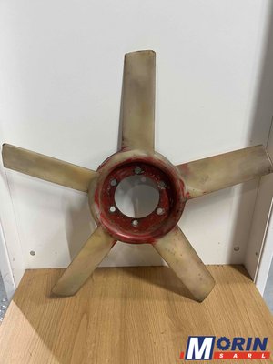 Pièces Agricole et Motoculture - Pièces Tracteur - PALES DE VENTILATEUR IH - Ø 445 MM - 5 PALES (3136994R1, 3218984R1)