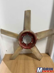 Pièces Agricole et Motoculture - Pièces Tracteur - PALES DE VENTILATEUR IH - Ø 445 MM - 5 PALES (3136994R1, 3218984R1)