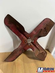 Pièces Agricole et Motoculture - Pièces Tracteur - PALES DE VENTILATEUR IH - Ø 400 MM - 4 PALES (706749R91, 706749R92)