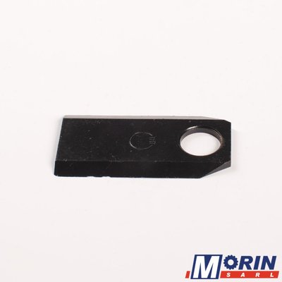 Pièces Agricole et Motoculture - Pièces d'usure - Couteau FPM Faucheuse DK - 86 x 45 x 4 mm - Ø 20 mm