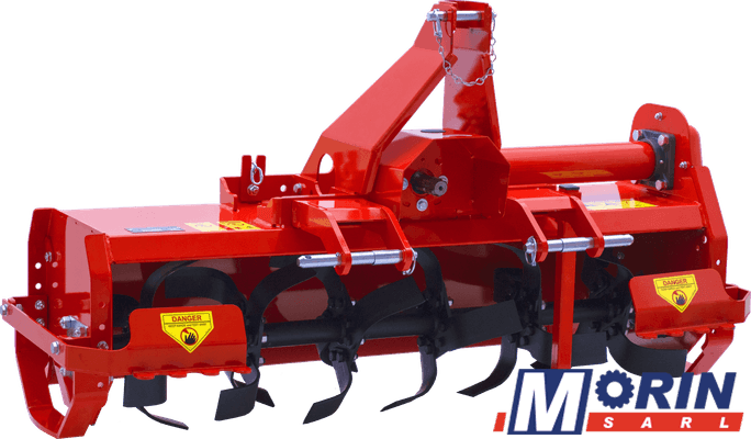 Terre - Trois points travail du sol - Fraise rotative Del Morino THUNDER 105