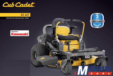 Tondeuse autoportée Cub-Cadet Z2 127 - 5