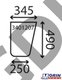 Pièces Agricole et Motoculture - Vitres - VITRE DE LABOUR (3225895R1)