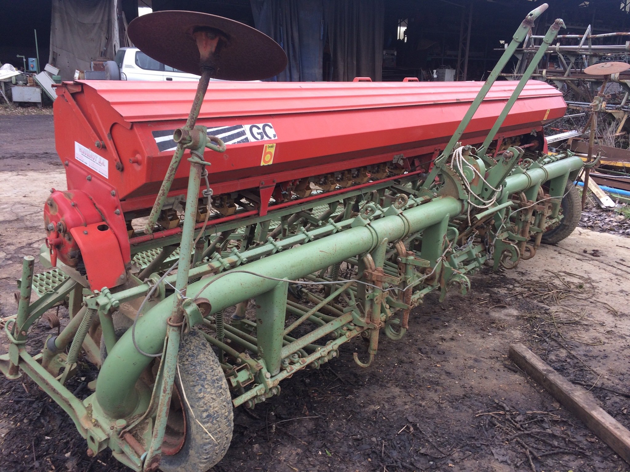Semoir à grains Nodet GC 4M à vendre sur Morin