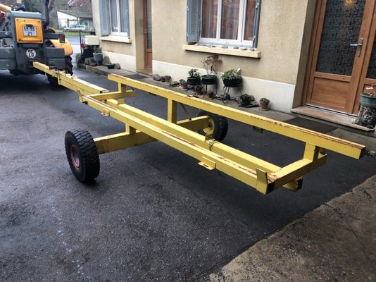 Chariot de coupe Chariot de coupe Fabrication artisanale 5M - 1