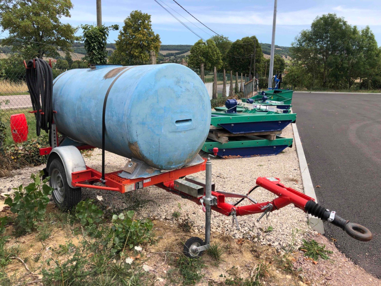 Tonne à eau Fabrication artisanale 1500L à vendre sur Morin