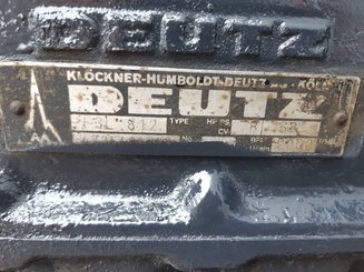Moteur Deutz F3L812 - 3